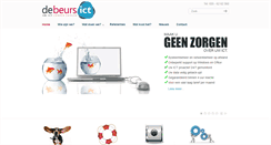 Desktop Screenshot of debeursict.nl